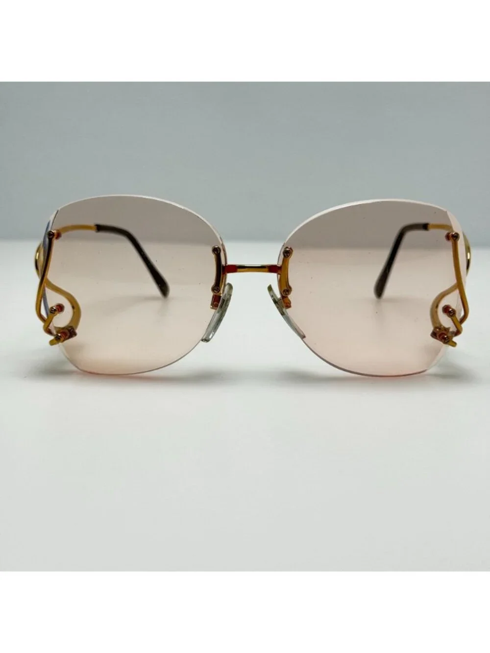Luxottica Eyeglasses Eye Glasses Frames Mount Olympus Italy 130